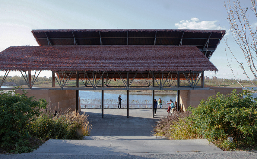 北京 南苑公园风雨廊