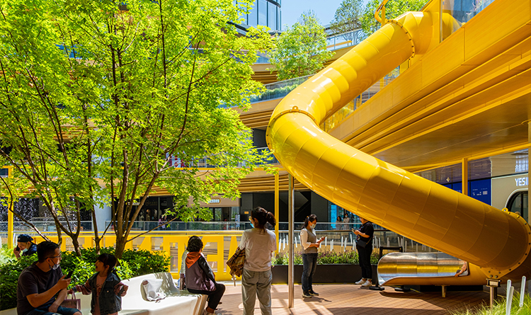 西安 未央168商业街区露台